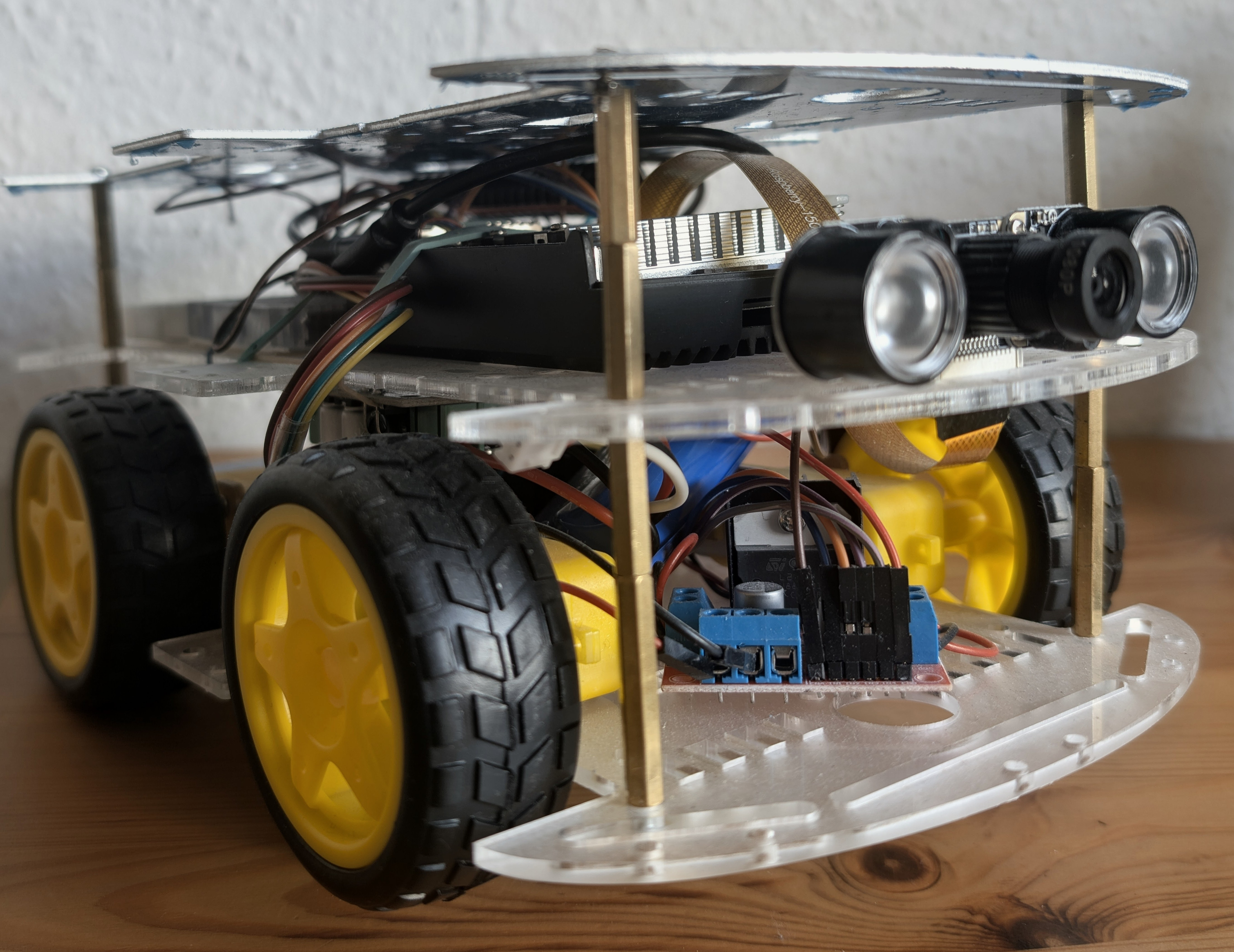 Cognitive Twin hardware proxy — Raspberry Pi 5 autonomous vehicle